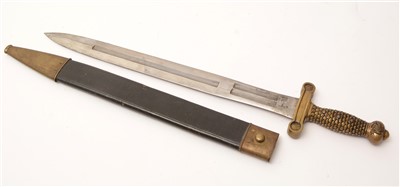 Lot 1626 - A United States Model 1832 Artillery short...