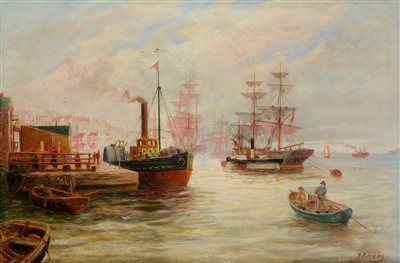 Lot 594 - Bernard Benedict Hemy - oil.