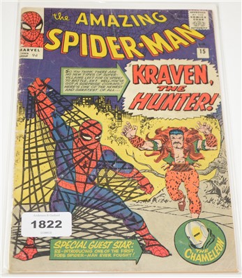 Lot 1822 - Amazing Spider-Man No.  15 comic.