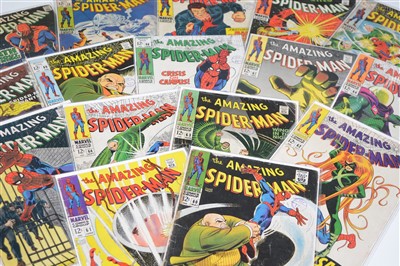Lot 1845 - Amazing Spider-Man No's. 60-65 inclusive comics.