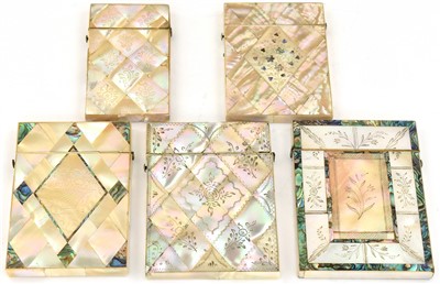 Lot 261 - Card cases