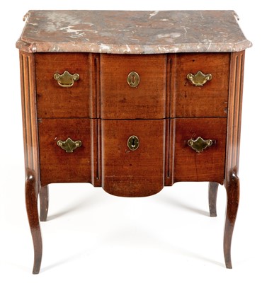 Lot 799 - 18th Century French chest of drawers