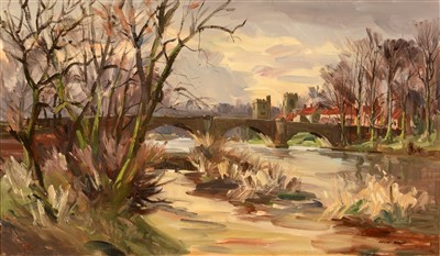 Lot 1731 - Angus Rands - oil.