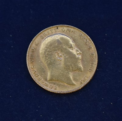 Lot 92 - Edward VII sovereign