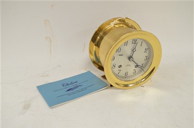 Lot 372 - Chelsea Ship's Bell clock