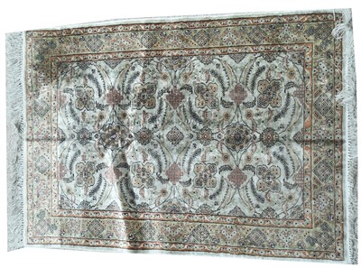 Lot 683 - Hereke silk rug