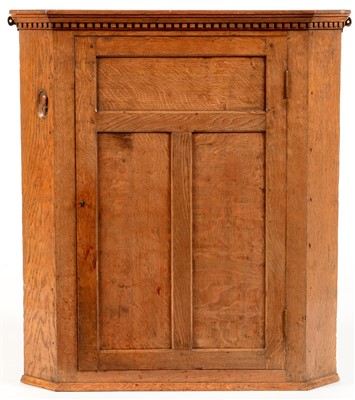 Lot 800 - Robert 'Mouseman' Thompson hanging corner cabinet