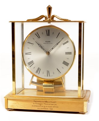 Lot 1558 - Kundo Electronic: a mantel timepiece.