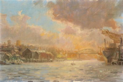 Lot 1727 - Walter Holmes - oil.