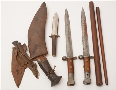 Lot 979 - Two Victorian Boer War era 1888 pattern...