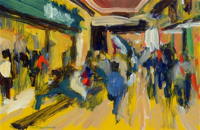 Lot 1730 - Tony Montague - oil.