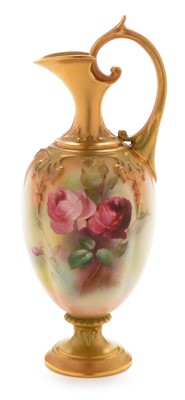 Lot 567 - Worcester Hadley Ware jug.