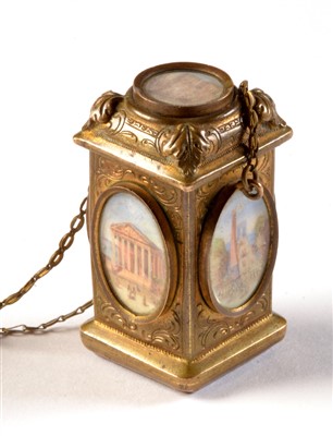 Lot 244 - French scent bottle