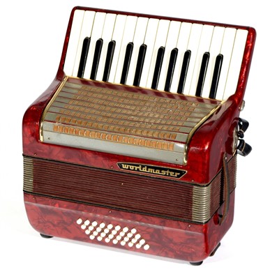 Lot 81 - A Worldnmaster 32 Bass Accordion