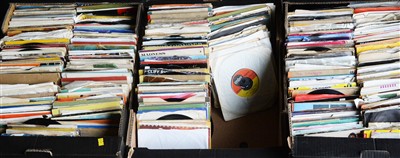 Lot 212 - Three boxes of mixed singles