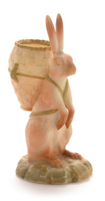 Lot 557 - Royal Worcester Brer Rabbit flower holder
