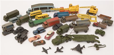 Lot 1250 - Dinky eight-wheel truck and other vehicles.