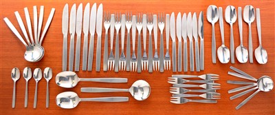 Lot 1552 - Viners stainless steel canteen of cutlery.