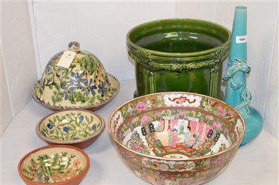 Lot 166 - Aynsley ceramics, Royal Worcester pin dish, and Royal Doulton figurine