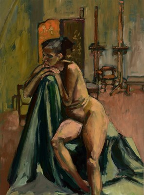 Lot 1453 - Peter Collins - oil.