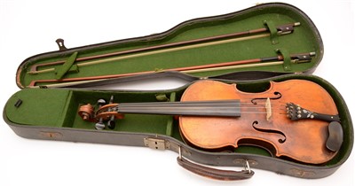 Lot 133 - Stradivari copy Violin