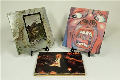Lot 291 - Mixed rock LPs