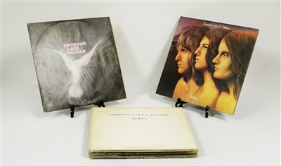 Lot 313 - Emmerson, Lake & Palmer LPs.