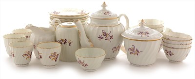 Lot 443 - Flight period Worcester Tea Service