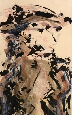 Lot 1359 - * Heron - watercolour.
