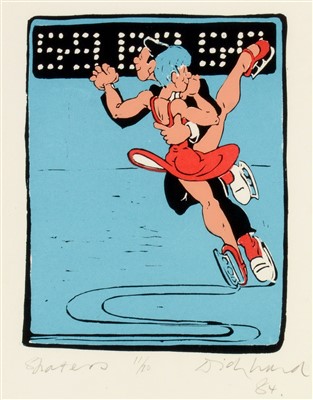 Lot 1679 - Dick Ward - print.