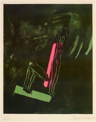 Lot 1667 - Bruce McLean - print.