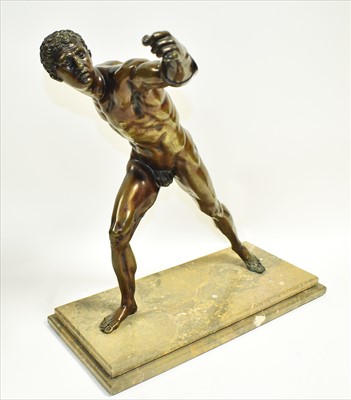 Lot 1011A - Borghese Gladiator