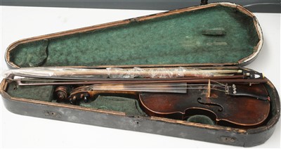 Lot 94A - Continental Violin