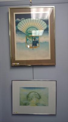 Lot 818 - Paul Rogers - print/V* Jackson - print.