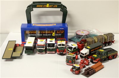 Lot 1274 - Eddie Stobart curtainside trailer; and sundry road haulage vehicles.
