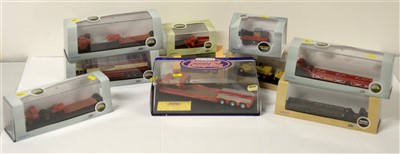 Lot 1303 - Die-cast model road haulage vehicles by Oxford.