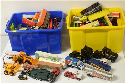 Lot 1296 - Die-cast model road haulage vehicles.