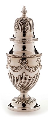 Lot 278 - Silver sugar caster
