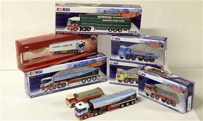 Lot 1288 - Die-cast model road haulage vehicles by Corgi.