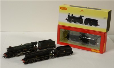 Lot 1392 - Three Hornby locomotives.
