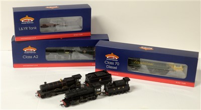 Lot 1405 - Five Bachmann locomotives.