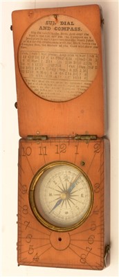 Lot 1493 - Pocket sun dial