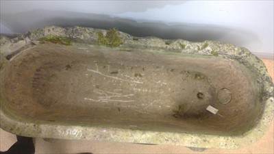 Lot 1093 - A Roman style bath