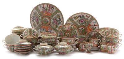 Lot 407 - 20th Century Canton dinner, tea and coffee service