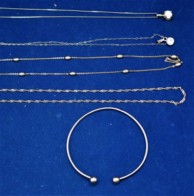 Lot 1a - 9ct yellow gold jewellery