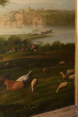Lot 837 - After Claude Lorrain - oil.