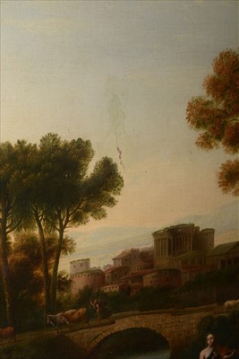 Lot 837 - After Claude Lorrain - oil.