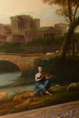 Lot 837 - After Claude Lorrain - oil.
