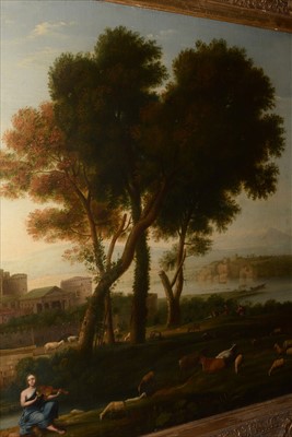 Lot 837 - After Claude Lorrain - oil.