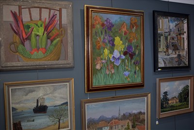 Lot 1134 - Sir Cedric Lockwood Morris - oil.